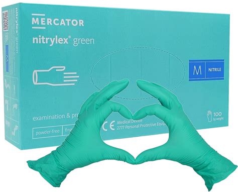 Ilustracja przedstawiająca rękawiczki nitrylowe w opakowaniu po Kinder Niespodziance