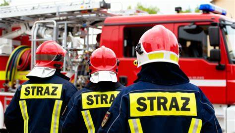 Strażacy OSP w akcji ratowniczo-gaśniczej