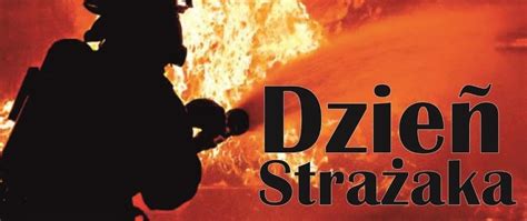 Przykładowy plakat strażacki w rozmiarze A4 i XXL z motywami Dnia Strażaka