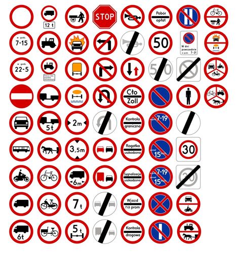 Znak informacyjny lub kalendarz z datami