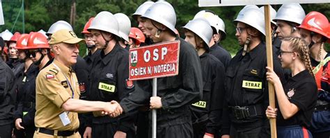 OSP podczas zawodów.