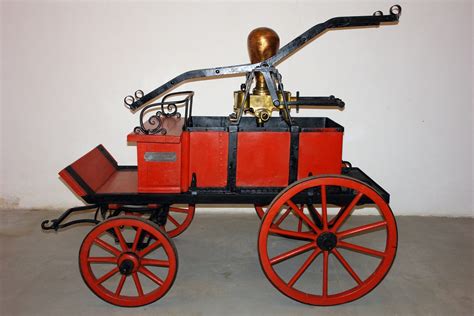 Sikawka kubłowa na podwoziu dwukołowym - Polska, początek XX w.