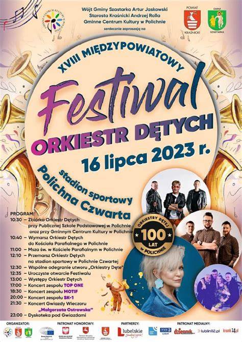 Widownia amfiteatru podczas Festiwalu Orkiestr Dętych w Rabce-Zdroju