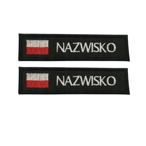 Personalizowany imiennik strażacki z nazwiskiem i dodatkowymi danymi