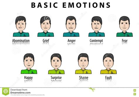 Ilustracja przedstawiająca zróżnicowane ludzkie emocje i sytuacje społeczne