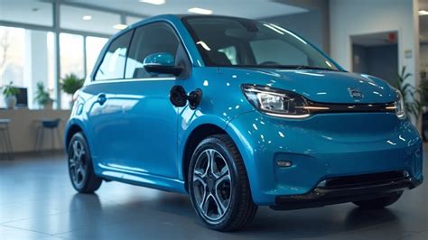 Zdjęcie nowego, zeroemisyjnego samochodu elektrycznego służącego do transportu publicznego