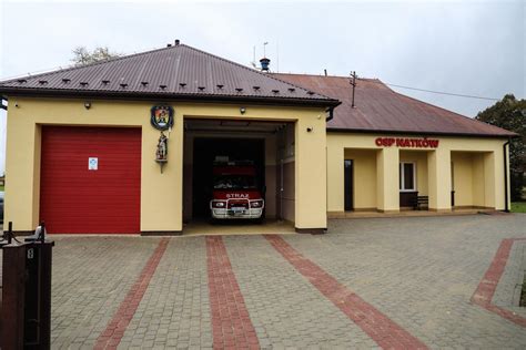 fotografia budynku remizy OSP Gradzanowo Kościelne