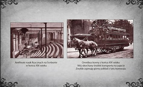 Archiwalna fotografia remizy strażackiej i pierwszego wozu konnego jednostki.