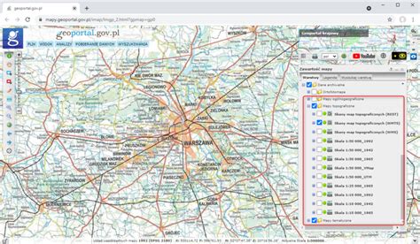 Mapa Fordonu ze wskazaniem obszaru pożaru w okolicach Doliny Śmierci