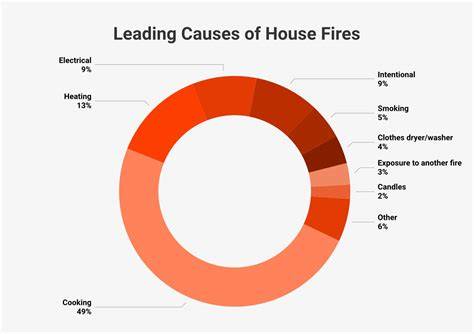 Infographic showing common causes of train fires