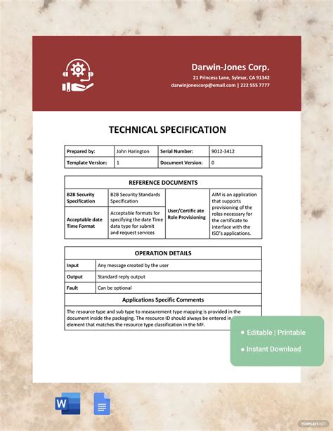 Technical specification diagram for a professional radiotelephone