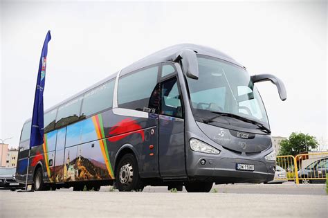Autobus Solaris z Kielc po pożarze silnika