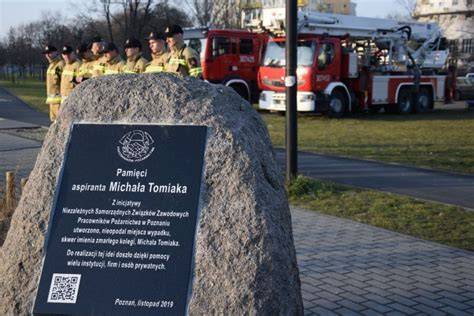 zdjęcie skweru imienia Michała Tomiaka