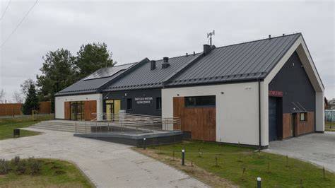 Wizualizacja nowej świetlicy wiejskiej z remizą w Ujeźdźcu Wielkim