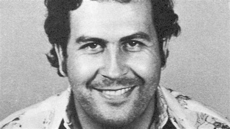 Portret Pablo Escobara, barona narkotykowego