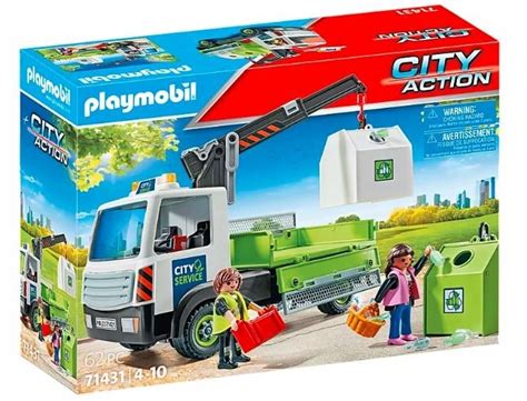 Zestaw Playmobil City Action z figurkami strażaków i wozem strażackim
