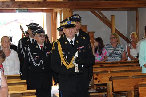 Uroczystość jubileuszowa OSP Radowo Małe z gośćmi i władzami gminy