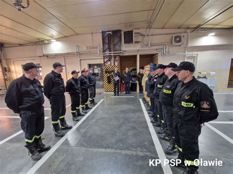Harmonogram służby strażaków w jednostce PSP