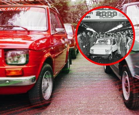 Zdjęcie historycznego Fiata 126p (Malucha) po pożarze