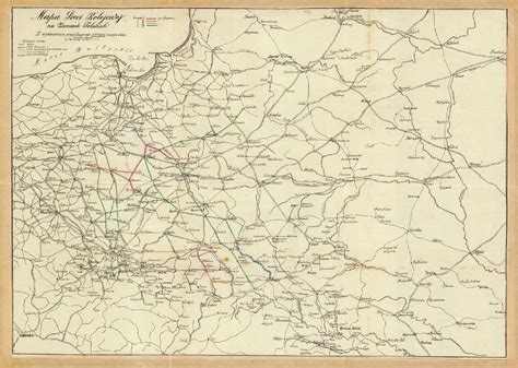 Mapa historyczna lub zdjęcie lotnicze miejscowości Krążkowy ukazujące układ zabudowy