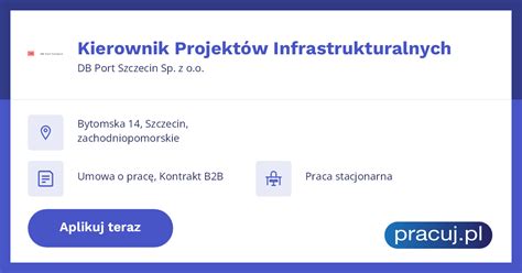 Zestawienie firm i realizowanych projektów infrastrukturalnych
