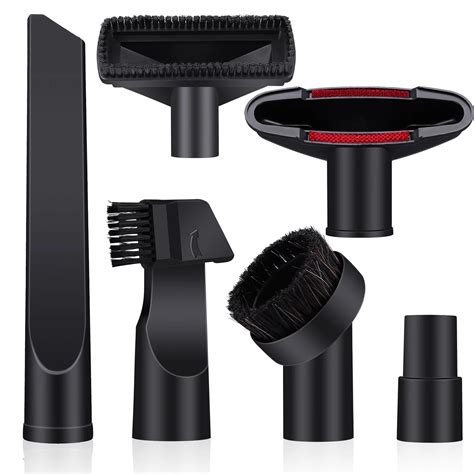 Infographic showing different vacuum cleaner attachments, including a turbobrush, crevice tool, and floor brush.
