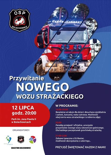 Infografika przedstawiająca źródła finansowania nowego wozu strażackiego OSP Długa Kościelna