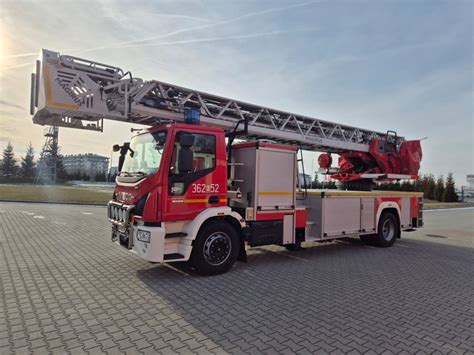 Drabina mechaniczna w akcji