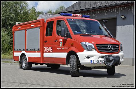 Zdjęcie samochodu ratowniczo-gaśniczego Mercedes-Benz Sprinter OSP Węgierska Górka