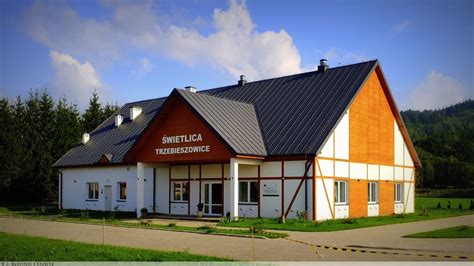Nowoczesna świetlica wiejska połączona z remizą OSP w Idzikowie