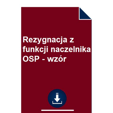 infografika przedstawiająca najważniejsze role i cechy naczelnika OSP, z naciskiem na bezstronność i profesjonalizm