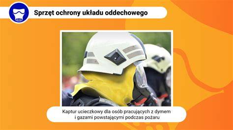 Tematyczne zdjęcie strażaka w nowoczesnym hełmie