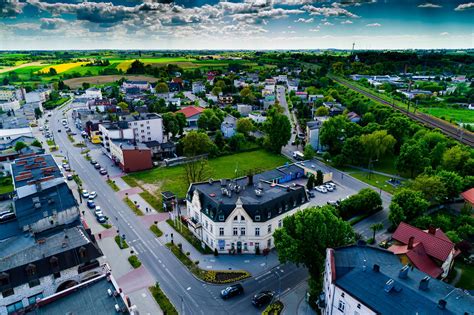 Mapa z lokalizacją jednostek OSP w Gminie Jabłonowo Pomorskie