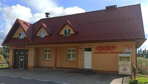 Budynek OSP Czerwonak, przyciski alarmowe