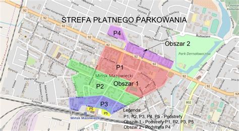 Mapa stref płatnego parkowania w Chorzowie lub zdjęcie parkomatu