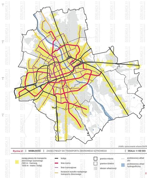 Mapa linii publicznego transportu zbiorowego w Gminie Lipie