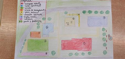 Plan zagospodarowania terenu wokół kamienicy w Swarzędzu
