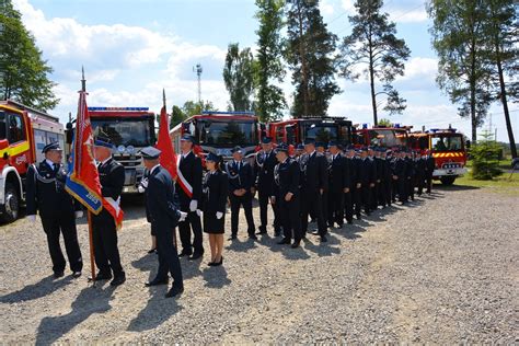 Uroczysta msza święta podczas Święta Strażaka w Skrzeszewie