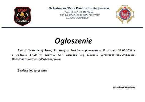 Zgromadzenie druhów OSP podczas walnego zebrania sprawozdawczo-wyborczego