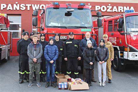 Zdjęcie archiwalne strażaków OSP z Janowa Lubelskiego z okresu międzywojennego.