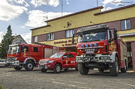 Zdjęcie historyczne Ochotniczej Straży Pożarnej w Kobylu