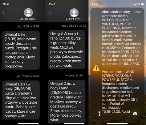 infografika przedstawiająca schemat działania Alertu RCB, od źródeł informacji po wysyłkę SMS-ów do obywateli