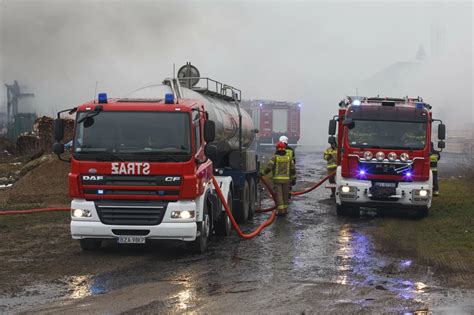 zdjęcie akcji gaśniczej straży pożarnej