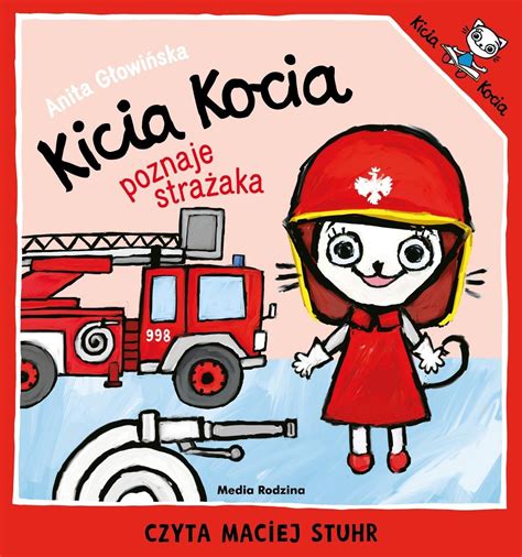 Kicia Kocia spotyka strażaka Jacka, który nie jest w mundurze