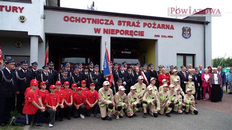 Zdjęcie przedstawiające akcję gaśniczą lasu w Kątach Węgierskich, z widocznymi strażakami OSP Nieporęt