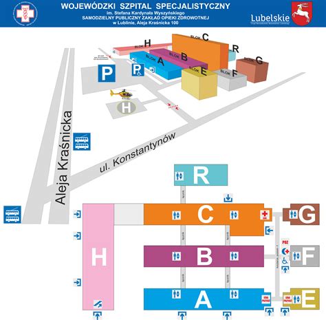 zdjęcie szpitala, ogólny plan