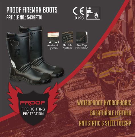 Thematic photo of firefighter boots with insoles