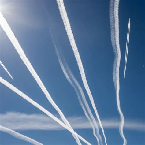 Infografika porównująca chemtrails i smugi kondensacyjne