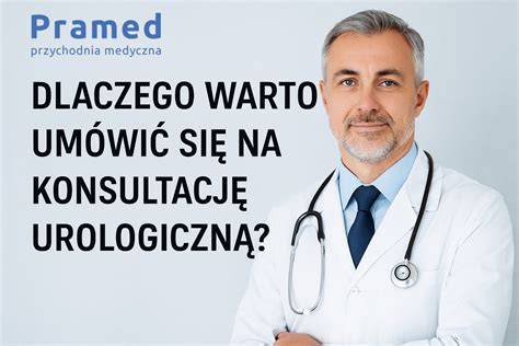 Portret lekarza Michała Iwanickiego lub ogólne zdjęcie przedstawiające konsultację urologiczną