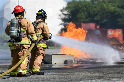 Infographics showing smoke spreading in a hospital building or firefighters in action during a hospital rescue operation